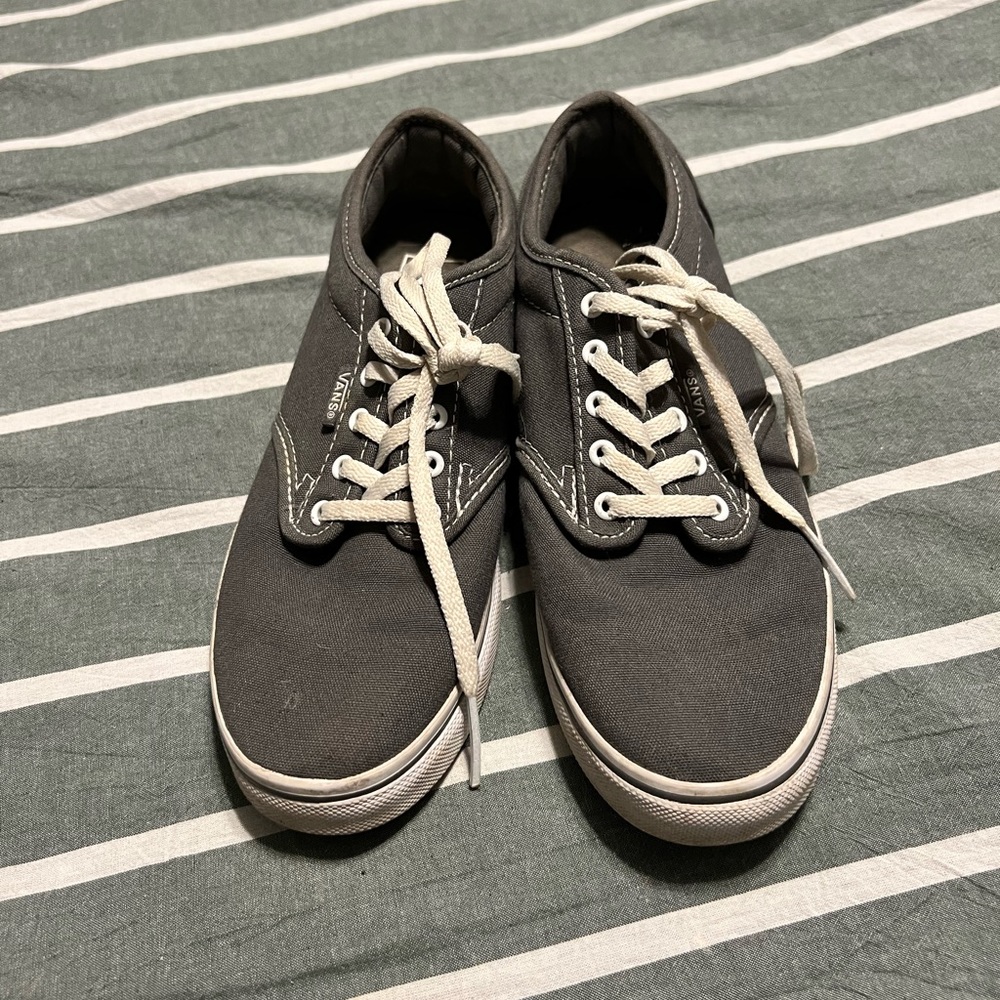 Gray Vans Authentic Shoes